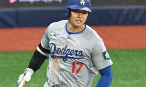 ドジャース・大谷翔平は3の0　打率・352はメジャー首位から陥落もリーグトップは堅持　九回に代打を送られる