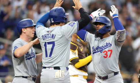 【MLB】テオスカーが延長11回“値千金”の決勝タイムリー　大谷翔平が先制のホーム踏み、ドジャース逃げ切り