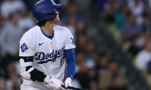 【MLB】「ショウヘイの日に本塁打」大谷翔平、逆方向へ“168キロ”弾丸13号アーチ　リーグ単独トップに