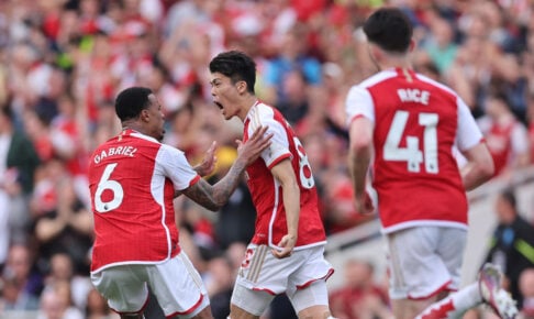 大一番で同点弾の冨安健洋は「最も脅威的な攻撃陣」、強烈ミドルの鎌田大地は「最高のパフォーマンス」 　海外リーグ日本選手評価まとめ【5月17日～19日】