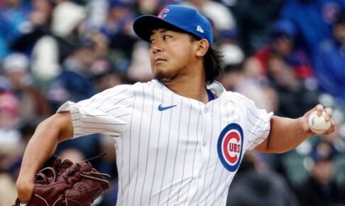 米公式サイトの「先発投手パワーランキング」　今永が1位に浮上