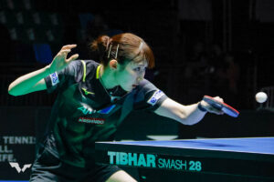 早田ひな、第1シードの本命が圧巻ストレートで決勝進出　絶好調の長﨑美柚と“日本人サウスポー対決”が実現、優勝かけて対戦へ【WTTコンテンダーリオ】