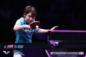 平野美宇、世界2位・王曼昱にストレート負けも「プレーは悪くなかった」　悔やんだデュースの攻防「勝ち切ることが足りなかった」【WTTチャンピオンズ 重慶】