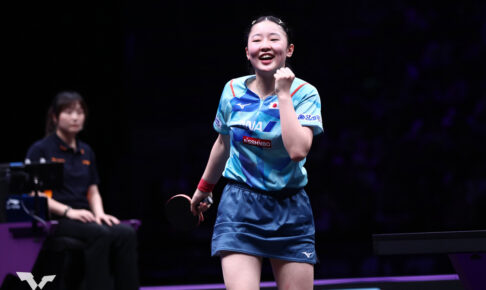 張本美和、世界12位の難敵ディアスにストレート完勝で兄妹ベスト8入り　東京五輪金の陳夢と準々決勝で激突【WTTチャンピオンズ 重慶】