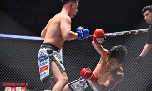 【元東洋太平洋バンタム級チャンピオン】山本隆寛が【インテリジェンスタイガー】秀虎からKO勝利！BreakingDownライト級トーナメント準決勝へ進出！