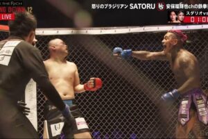 朝倉未来が「面白かった」興奮！ 狂気のラッパー、安保瑠輝也chの鉄拳男を半失神ダンシングKO