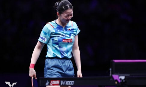 張本美和、東京五輪金・陳夢相手に第3ゲーム奪取の奮闘も…  1－3で敗れベスト4進出を逃す【WTTチャンピオンズ 重慶】