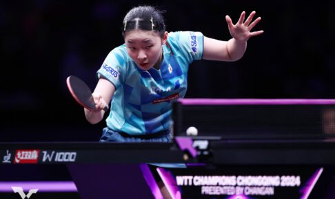 「今日が1番良かった」張本美和、東京五輪金・陳夢相手に敗戦も手応え　“反省材料”明かすも「戦術もすべて出し切った」【WTTチャンピオンズ 重慶】