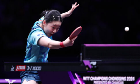 東京五輪金・陳夢と激闘の張本美和が最大の収穫「正直4回目の対戦で……」　パリでの団体金を狙う“最強トリオ”の現在地【WTTチャンピオンズ重慶】