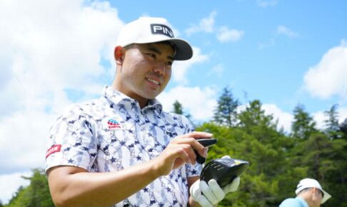 “花”が散りばめられたブラックシャフト？　蝉川泰果が実感した「想定するミスの幅」が“少ない”