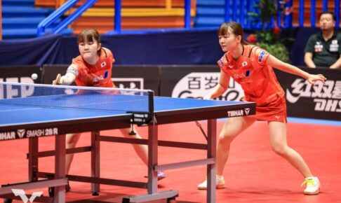 横井・大藤の20歳ペアがパリ代表の平野・張本を撃破！4強入り【卓球 WTTザグレブ】