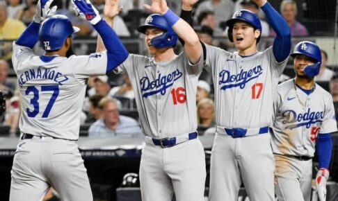 大谷翔平　一時勝ち越し適時打＆2得点でド軍の大勝劇に貢献　NYファン愕然　今季最多観衆も八回にスタンドガラガラ　敵地でフレディコールの珍事