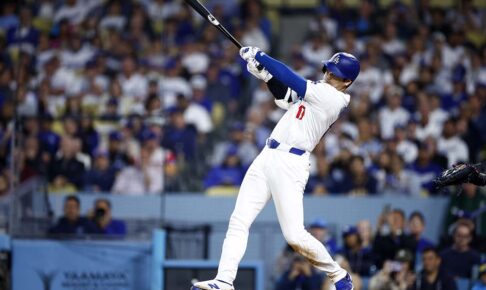 【MLB】大谷翔平が16号アーチで点火、ドジャース打線が爆発　球団史上タイ「1イニング4本塁打」