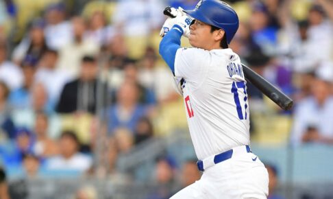 【MLB】大谷翔平の17号先制アーチも空砲に……ドジャース、元同僚シーガーに逆転3ラン浴びて敗戦