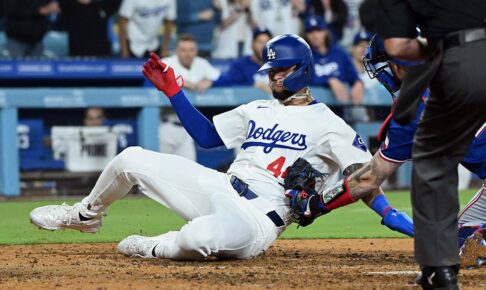 【MLB】ドジャース新人パヘス、三塁コーチの制止を振り切り本塁憤死　米記者「言い訳は許されない」と暴走にダメ出し