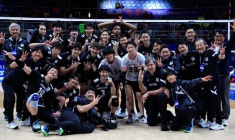 バレーボール男子日本代表がアメリカにストレート勝ち　世界ランク2位浮上でパリ五輪第1シード確定【ネーションズリーグ】