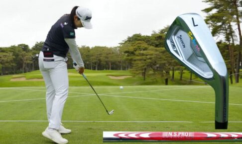 今季2勝目小祝さくら　7番ロフト32度の軟鉄鍛造アイアンでドロー・フェードを打ち分けていた！