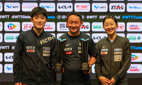 張本兄妹は「前代未聞の偉業を成し遂げた」　智和は単複三冠達成＆美和は連覇に公式賛辞「歴史に新たな章を刻む」