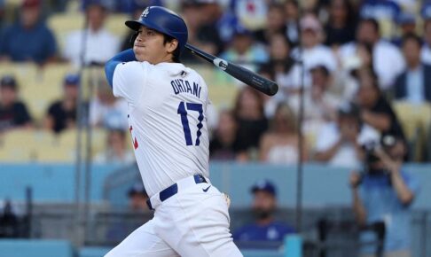 【MLB】大谷翔平、左腕から左前打で5試合ぶりマルチ安打　インハイボール球を逆方向へ