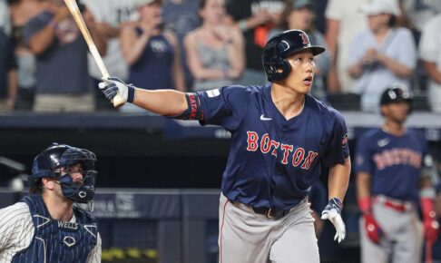 【MLB】“あと1球”で敗戦……吉田正尚が宿敵ヤンキース戦で起死回生の同点2ラン　「ヨシダがやったぞ」現地実況も大興奮