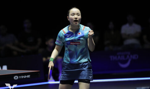 伊藤美誠は「どんな困難にも立ち向かいタイトルを獲得」　WTTが世界9位浮上を称賛、驚異の98人抜きの橋本帆乃香も激賞