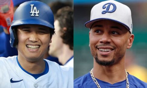 大谷翔平が124年で初の快記録…ベッツも言葉出ず「フッハッハッ」　実況席で思わず苦笑い