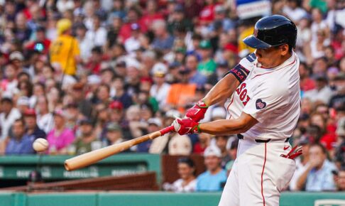 【MLB】「怖がらずに振れている」猛打賞の吉田正尚、先制適時打とダメ押しアーチに笑顔　現地メディア絶賛「素晴らしい夜だった」