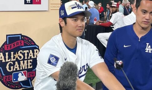 大谷翔平、球宴は「何回来てもまた来たい」　怪物22歳との会話も明かす…前日会見