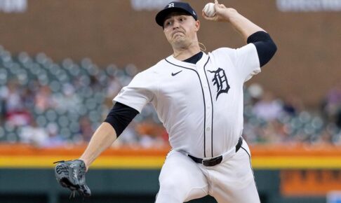 タイガースのエース左腕タリク・スクバル