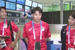 連覇目指す阿部一二三、詩の兄妹がパリに到着「兄妹での2連覇っていうのを達成して、絶対に日本に帰る」【パリ五輪】