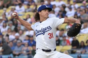 【MLB】負傷から復帰したド軍グラスノー「メカニクスが変だった」と反省　大谷翔平も快音響かず、チームの連勝は5でストップ