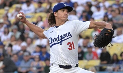 【MLB】負傷から復帰したド軍グラスノー「メカニクスが変だった」と反省　大谷翔平も快音響かず、チームの連勝は5でストップ