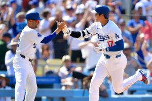 【MLB】大谷翔平の31号アーチは驚愕の「滞空時間7.1秒」　ロバーツ監督が「サンドウェッジで打ったね」と冗談も