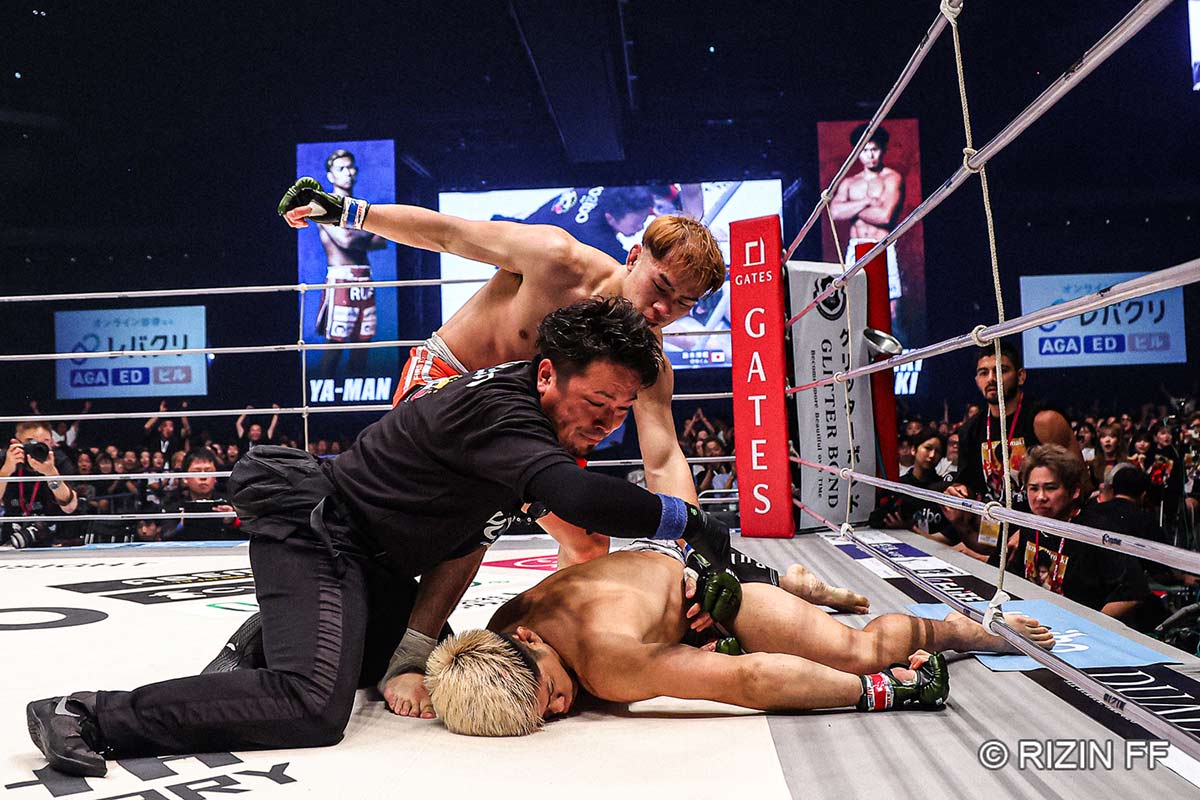 【超RIZIN.3】YA-MAN、戦友・朝倉未来へバトンを渡す　“怪物くん狩り”でお気に入りキャバ嬢にアピール成功