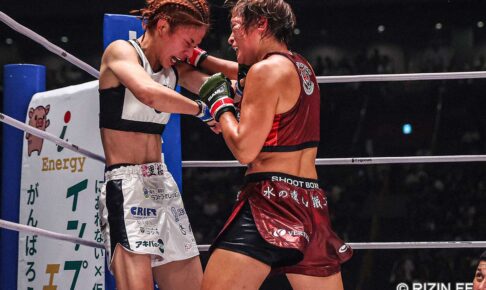 【超RIZIN.3】RENA、べっぴん対決でケイトロータスを“返り討ち”の猛烈ラッシュKO　「私にもチャンスを」と女王へ挑戦状か
