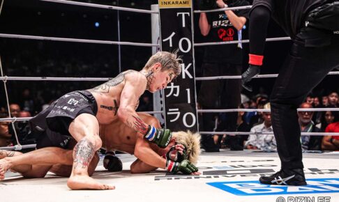 【超RIZIN.3】平本蓮、朝倉未来との“4年分の喧嘩”はわずか138秒で決着　左フックと無慈悲のパウンドで引導を渡す