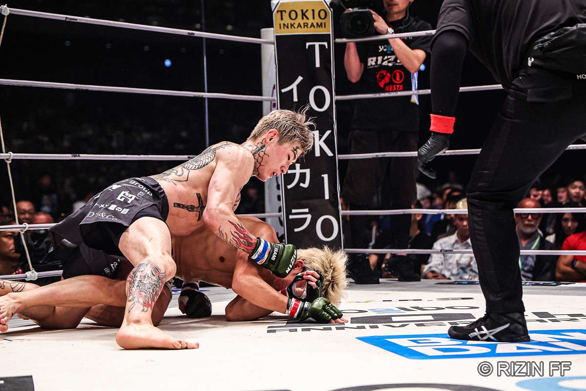 超RIZIN.3】平本蓮、朝倉未来との“4年分の喧嘩”はわずか138秒で