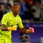 GKブライアン、若き無敵艦隊の前に「国防」ならず 海外メディアはチーム最低の「5」をつける辛口採点【パリ五輪2024】 GKブライアン、若き無敵艦隊の前に「国防」ならず 海外メディアはチーム最低の「5」をつける辛口採点【パリ五輪2024】