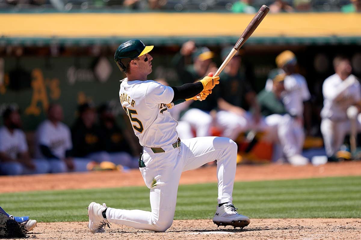 【MLB】なぜか目立たない“隠れ強打者”…ジャッジやソトと遜色なし、アスレチックス主砲の極上スタッツに迫る アスレチックスのブレント・ルーカー