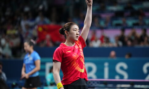 「まだやるべきことがある」陳夢が平野美宇撃破の申裕斌に貫録勝利　連覇に王手、決勝へ向けては「中国卓球の強さを見せたい」【パリ五輪2024】