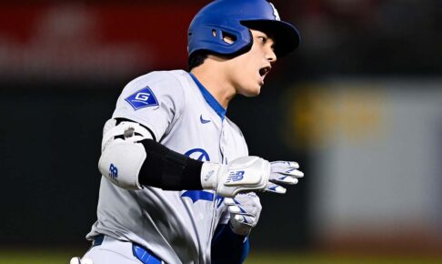 【MLB】大谷翔平、豪快“33号アーチ”で敵地ファンに御礼　閑古鳥が鳴くラストイヤーの球場が「今季最高来場者数」