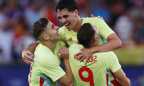 スペイン、フランスに5発浴びせて32年ぶり金　王室も若き無敵艦隊を祝福「ありがとう、チャンピオンたち！」【パリ五輪2024】