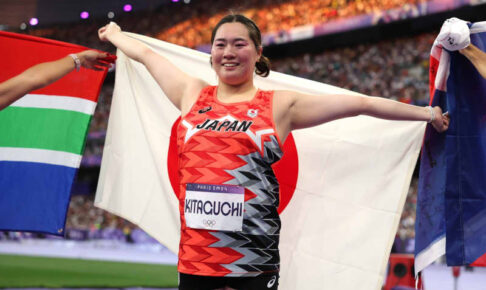 やり投げ 北口榛花が金メダル!日本女子陸上界初の大快挙 世界女王の貫禄を見せる「65m80」【パリ五輪 女子やり投げ】 やり投げ 北口榛花が金メダル!日本女子陸上界初の大快挙 世界女王の貫禄を見せる「65m80」【パリ五輪 女子やり投げ】