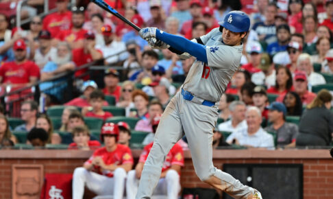 【MLB】大谷翔平、右翼スタンドへの38号は180キロ弾丸ライナー　30球団制覇を達成、2盗塁で「40-40」へ前進