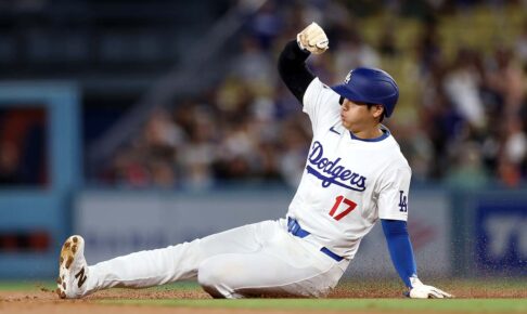 【MLB】大谷翔平、初回に“激走”で先制のホーム踏む　3試合連続安打→今季7個目の盗塁成功でチャンスメーク