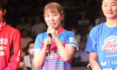 平野美宇、PO進出に導いた主将が見せる圧巻の「.938」　“前任者”石川佳純の歴代最高勝率上回る条件は……【Tリーグ】