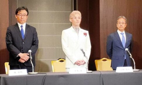 平本蓮がドーピング疑惑否定「自分は一切やっていない。お願いした事実は全くない」「今は検査結果を待ちたい」白スーツ、眼鏡姿で緊急会見　弁護士同席