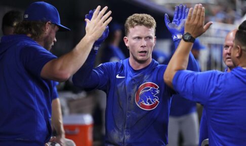 【MLB】大谷翔平の大飛球も餌食に……カブスの“超俊足”22歳外野手が「美技3連発」　公式が提言「彼のそばに打たないように」