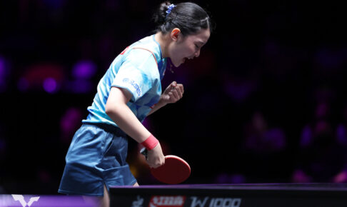 張本美和、孫穎莎との準決勝は2連続デュースの激闘　1ゲーム奪取の16歳が逆転で初勝利なるか【WTTチャンピオンズマカオ】