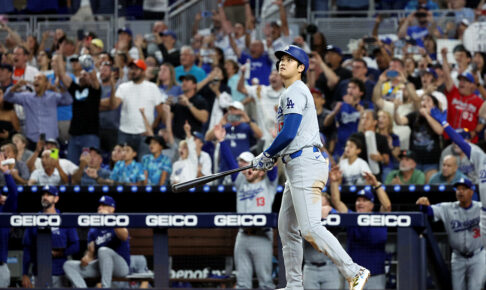 【MLB】今季の名場面1位は「大谷翔平が50-50を達成したシーン」　6打数6安打3本塁打10打点2盗塁……伝説の一夜を選出